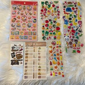 🌷3/$15 Colorful Assorted Sticker Sheets